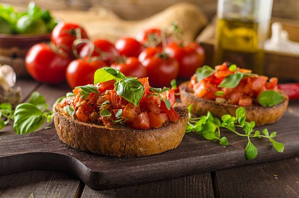 Tomato Bruschettas - An Easy Recipe